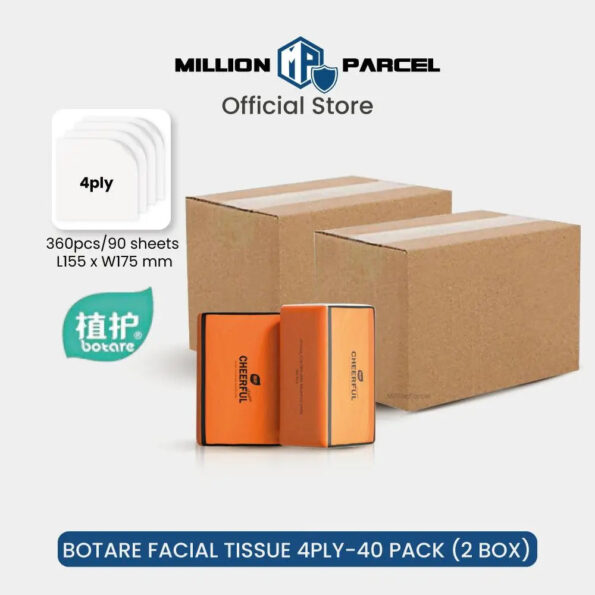 ⁦Last day special offer-Botare Air-Cushion Face Tissue Paper | Cheerful 4ply x 72pack⁩ - الصورة ⁦9⁩